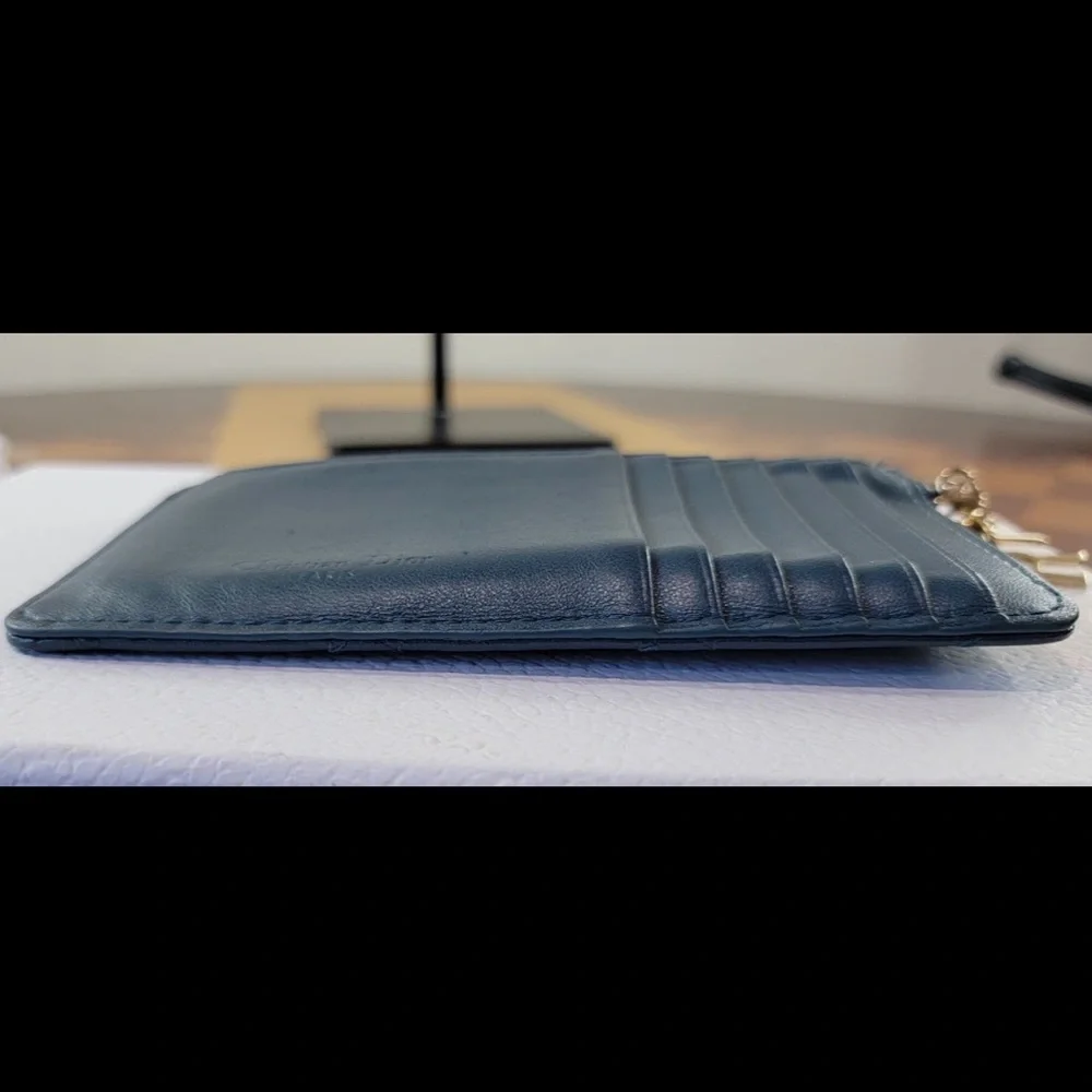 CHRISTIAN DIOR lady dior cannage card wallet
